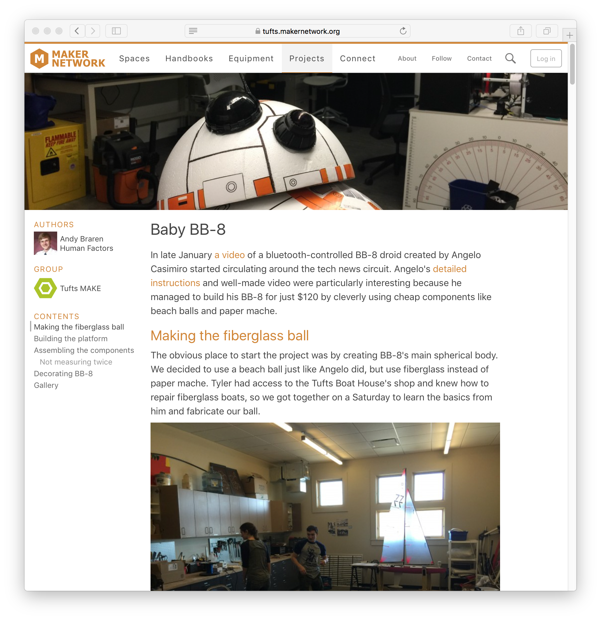 Tufts Maker Network | Andy Braren